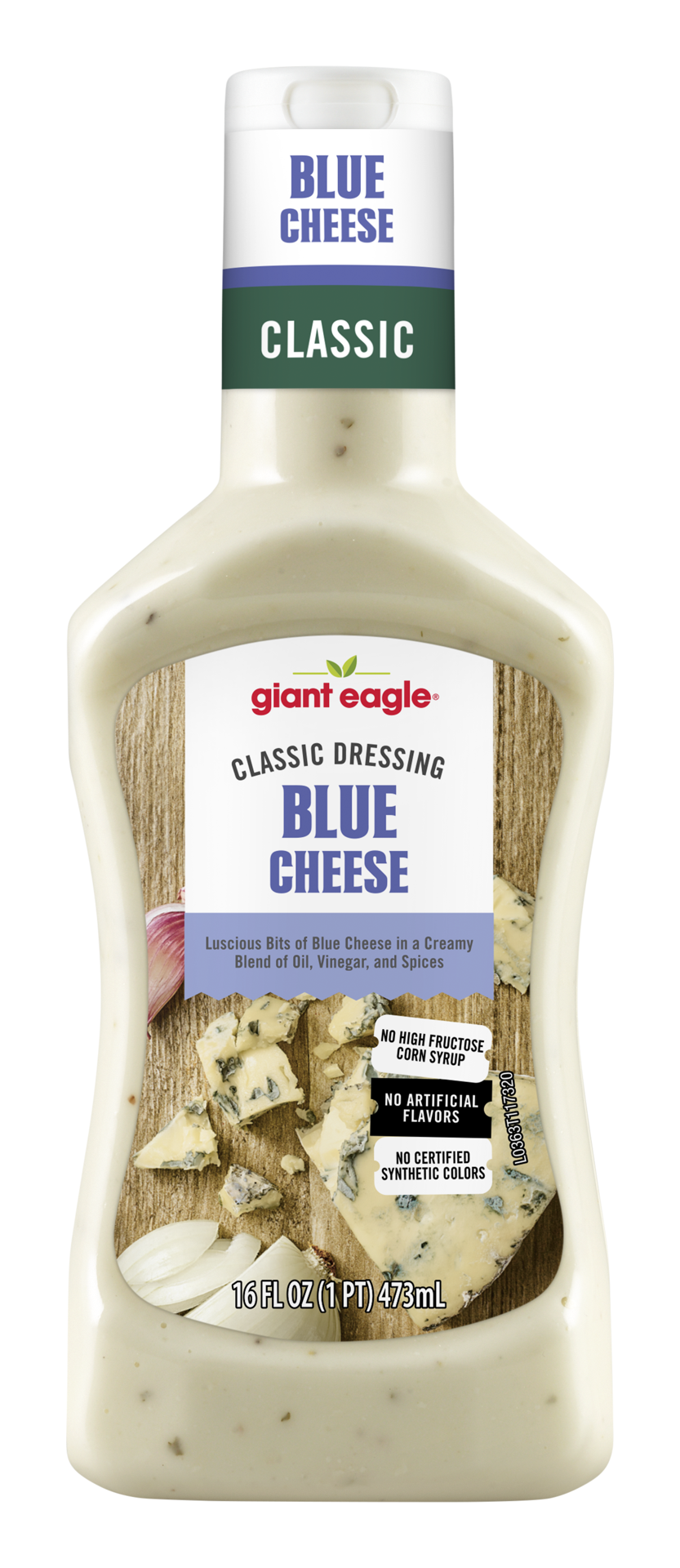 slide 1 of 1, Giant Eagle Blue Cheese Dressing, 16 oz