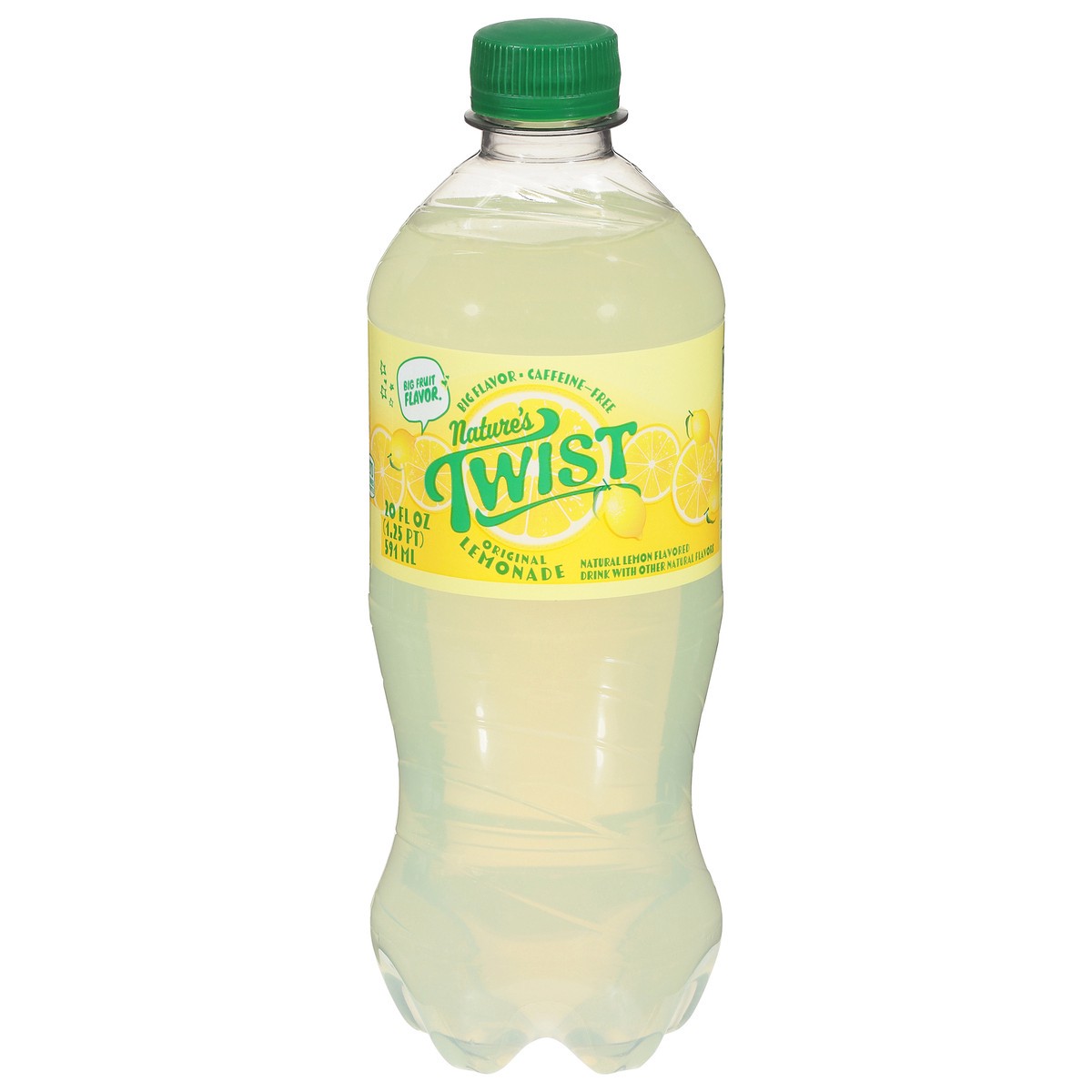 slide 1 of 9, Nature's Twist Original Lemonade - 20 fl oz, 20 fl oz