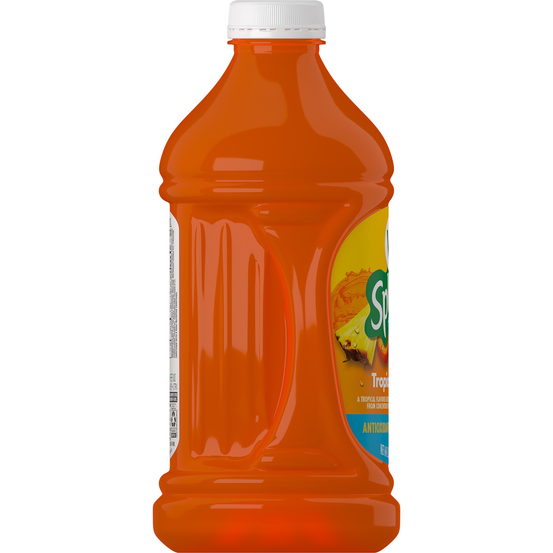 slide 4 of 5, V8 Splash Diet Tropical Blend Diet Juice Drink, 64 FL OZ Bottle, 64 oz