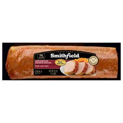 Smithfield Applewood Smoked Bacon Fresh Pork Loin Filet 23 oz