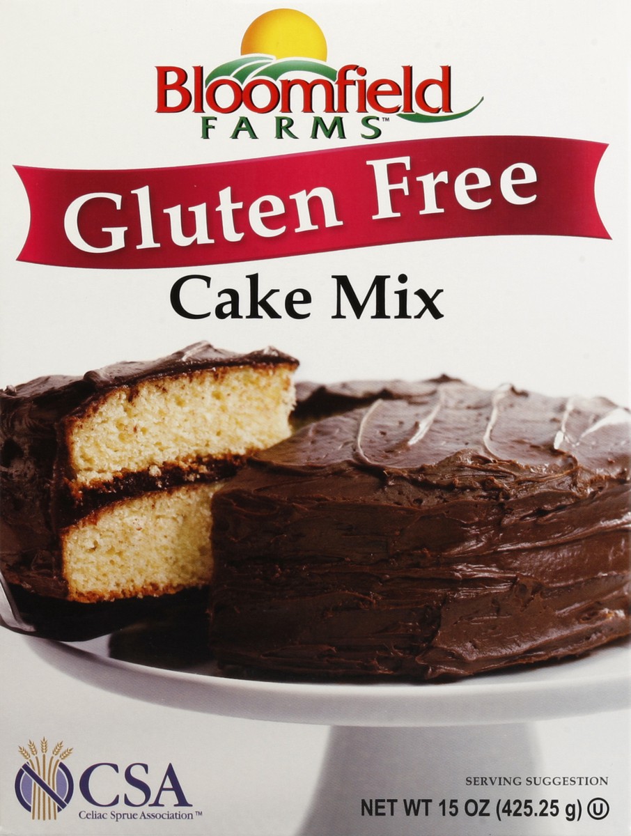 slide 4 of 4, Bloomfield Farms Gluten Free Cake Mix, 15 oz