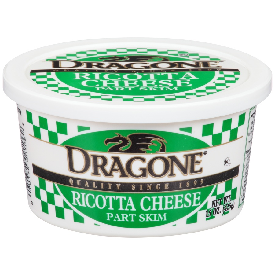 slide 1 of 1, Dragone Ricotta Cheese - Skim-Milk, 15 oz