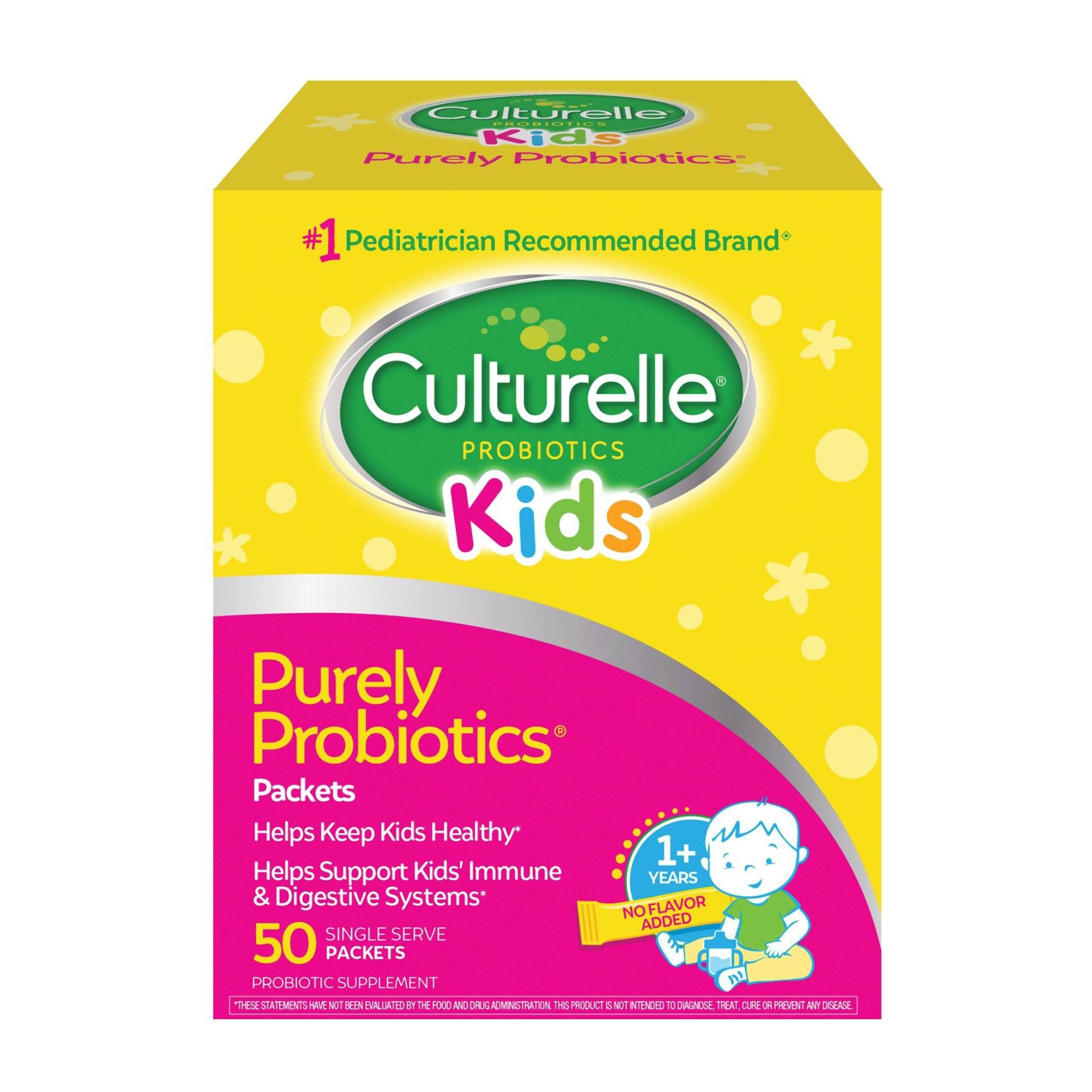 slide 1 of 6, Culturelle Kids Probiotic Packets, 50 ct