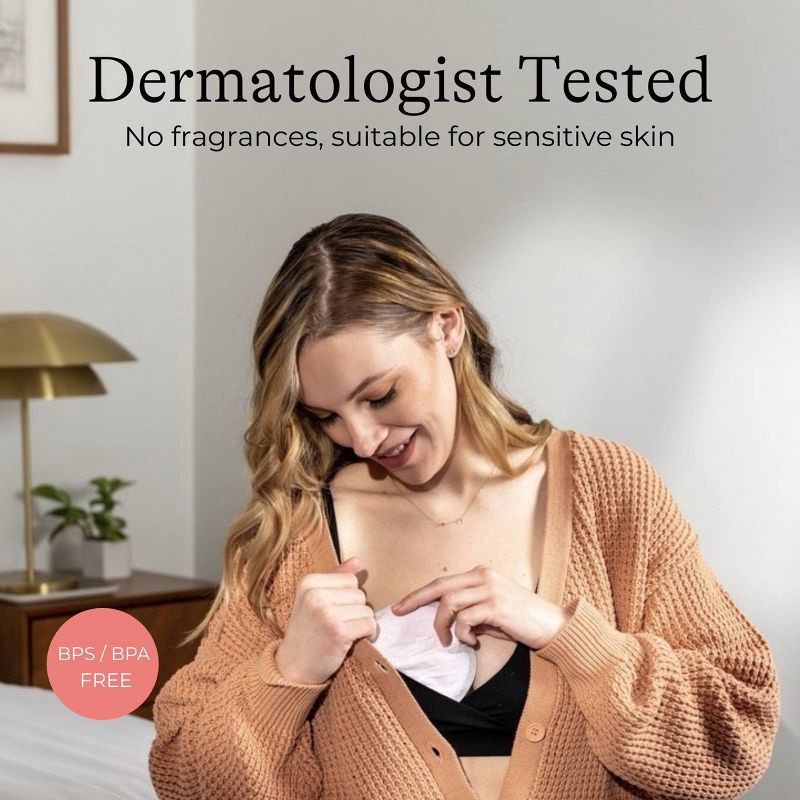 slide 7 of 10, Lansinoh Stay Dry Disposable Nursing Pads - 100ct, 100 ct