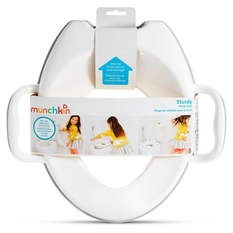 slide 2 of 7, Munchkin Sturdy Potty Seat - White, 1 ct