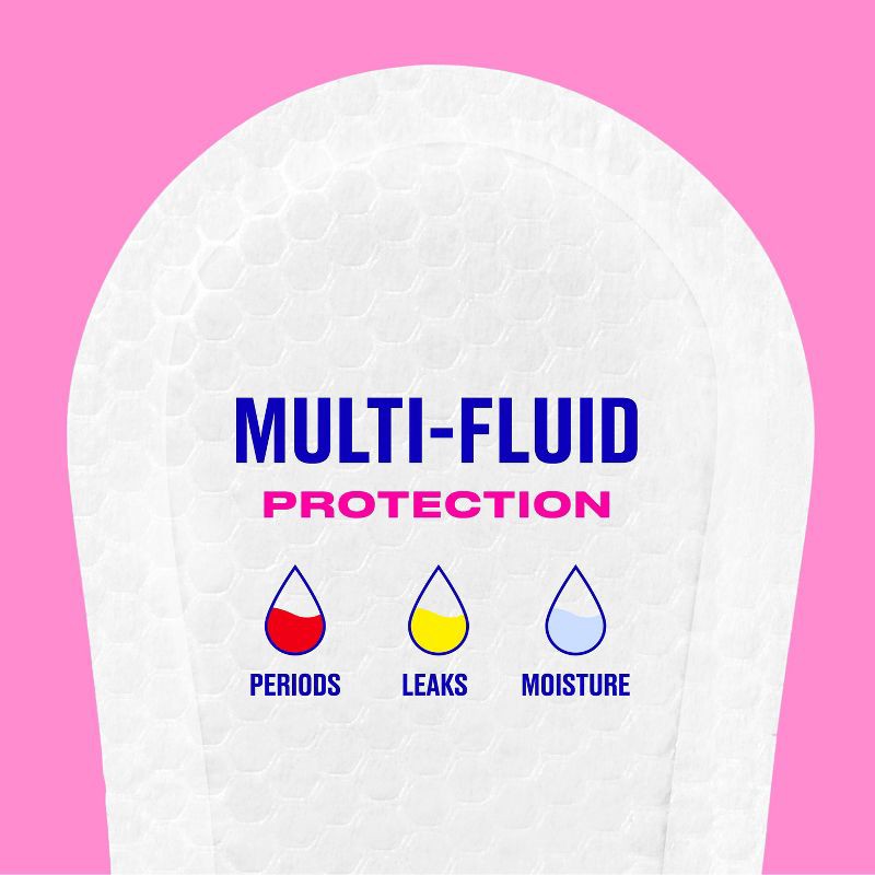 slide 4 of 9, Carefree Wrapped Unscented Panty Liners To Go - 54ct, 54 ct