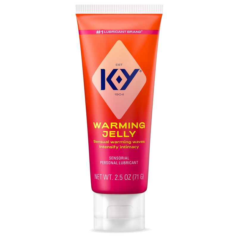 slide 1 of 4, K-Y Warming Water-Based Jelly Personal Lube - 2.5oz, 2.5 oz