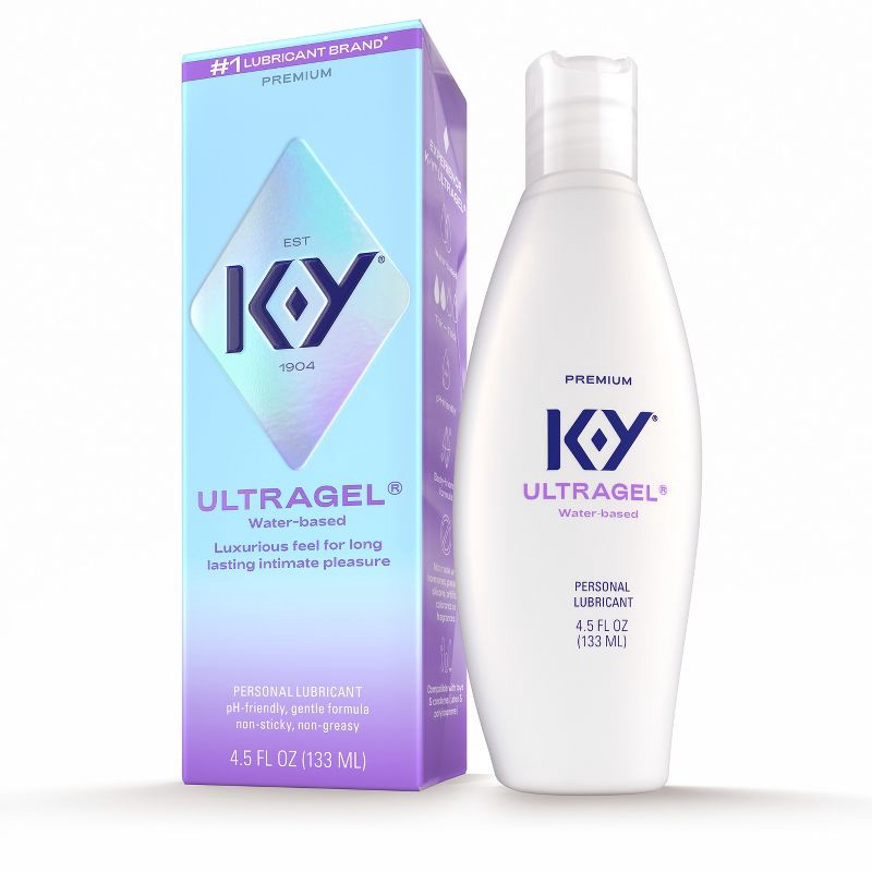 slide 1 of 12, K-Y Ultragel Personal Lube - 4.5oz, 4.5 oz
