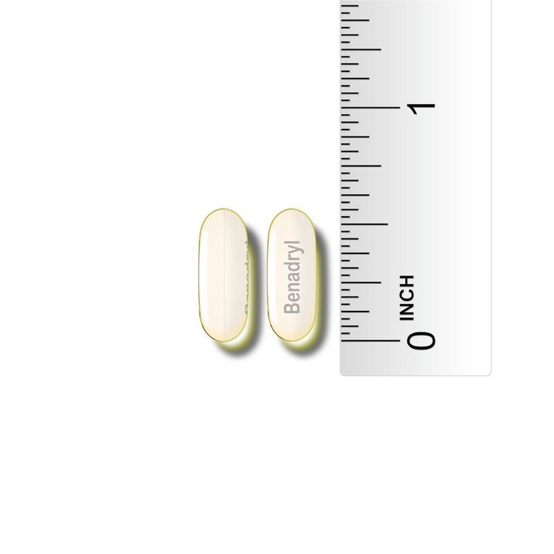 slide 9 of 9, Benadryl Liqui-Gels Diphenhydramine Antihistamine Allergy Relief & Cold Medicine - 24ct, 24 ct