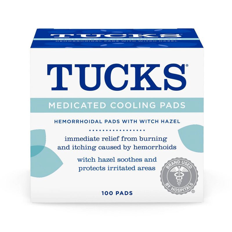 slide 1 of 9, Tucks Medicated Hemorrhoidal Pads - 100ct, 100 ct
