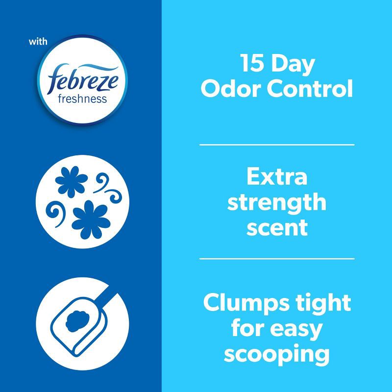 slide 9 of 15, Fresh Step Extreme Scented Litter with the Power of Febreze Clumping Kitty & Cat Litter - Mountain Spring - 25lb, 25 lb