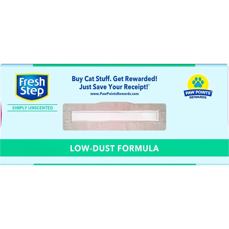 slide 9 of 15, Fresh Step - Simply Unscented Litter - Clumping Cat Litter - 25lbs, 25 lb