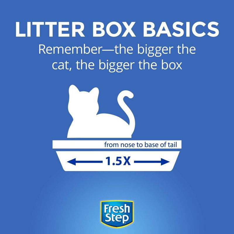 slide 11 of 15, Fresh Step - Simply Unscented Litter - Clumping Cat Litter - 25lbs, 25 lb