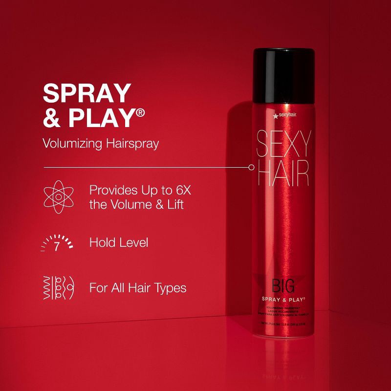 slide 4 of 7, Sexy Hair Spray and Play Hairspray - 10oz, 10 oz