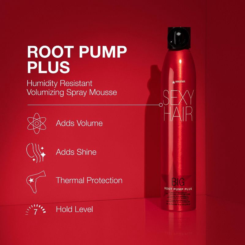 slide 4 of 4, Sexy Hair Big Sexy Root Pump Plus Spray - 10oz, 10 oz