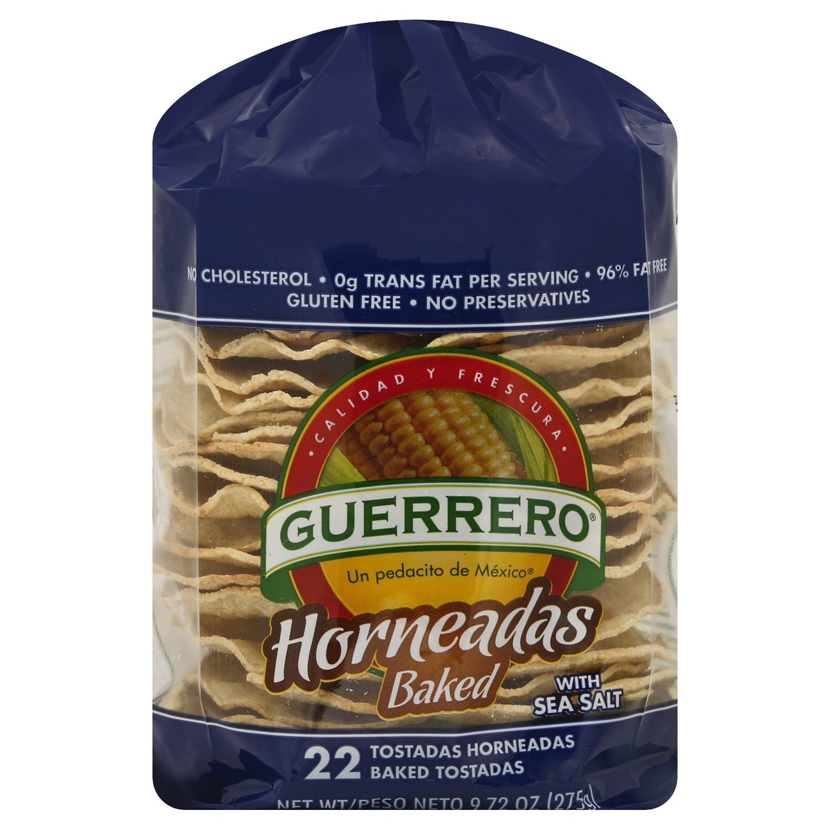 slide 1 of 1, Guerrero Baked Tostadas, 22 ct