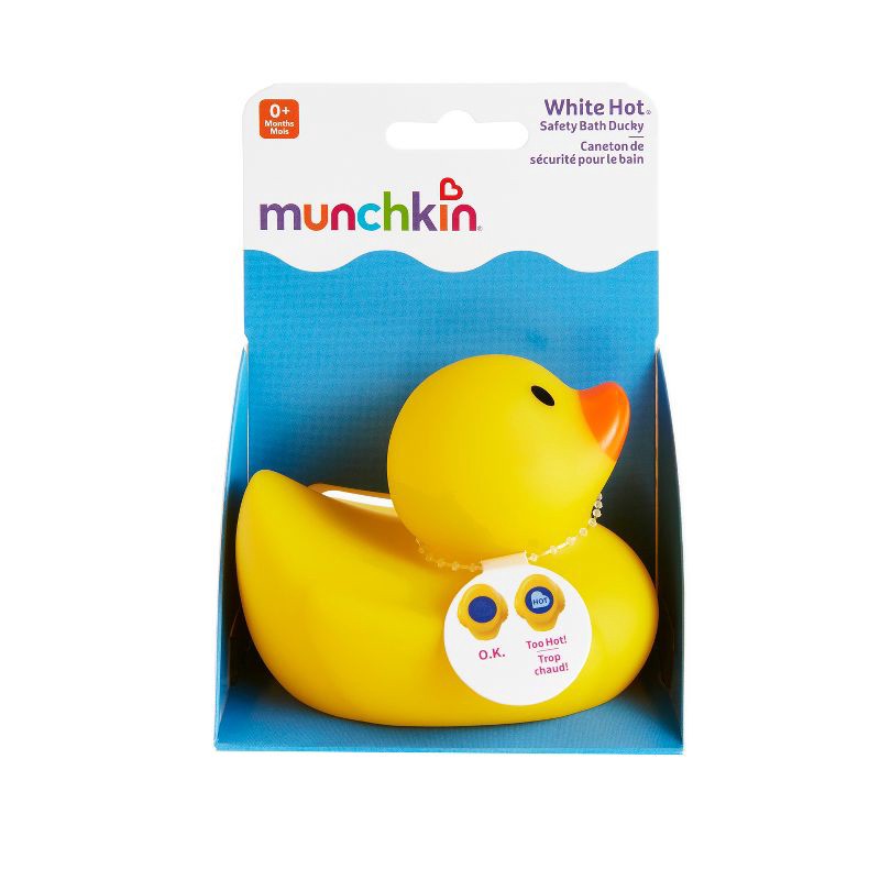 slide 6 of 7, Munchkin White Hot Safety Bath Ducky, 1 ct