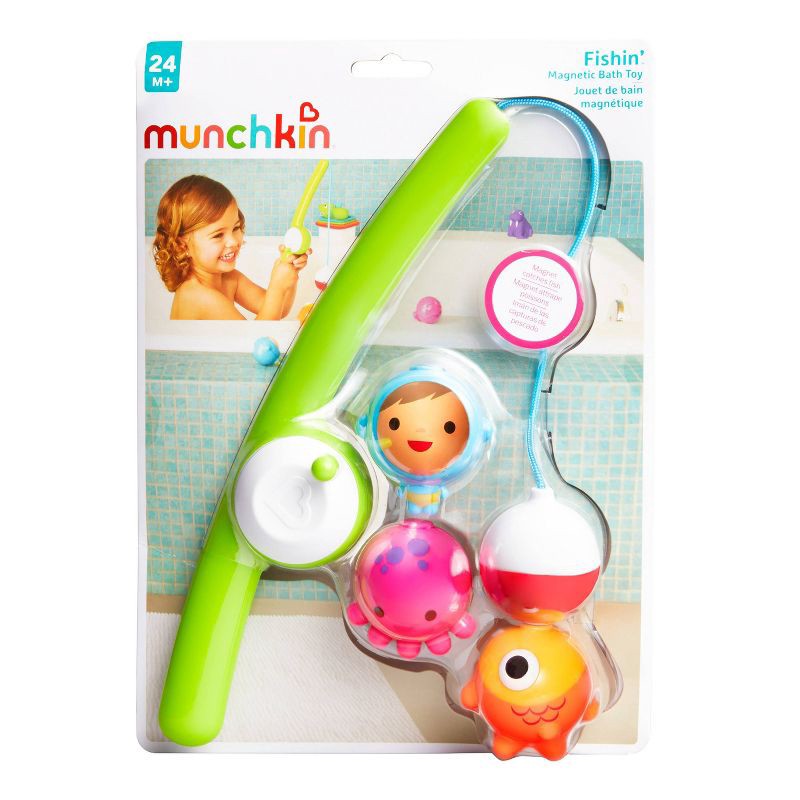 slide 5 of 6, Munchkin Fishin' Bath Toy, 1 ct