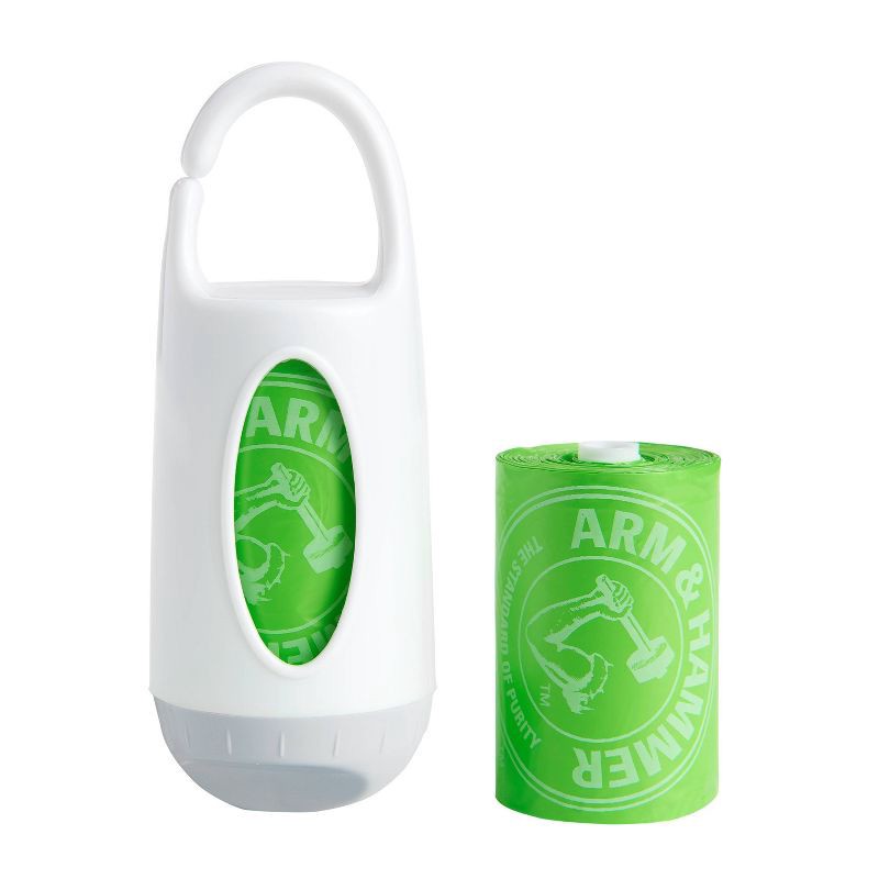 slide 2 of 8, Munchkin Arm & Hammer Diaper Bag Dispenser & Bags - Colors May Vary, 1 ct