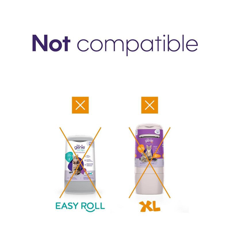 slide 6 of 14, Litter Genie Jumbo Refill Ultimate Cat Litter Odor Control Waste Disposal Bags, 1 ct