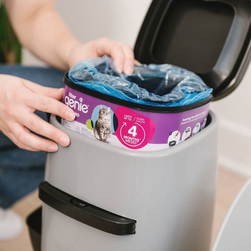slide 11 of 14, Litter Genie Jumbo Refill Ultimate Cat Litter Odor Control Waste Disposal Bags, 1 ct