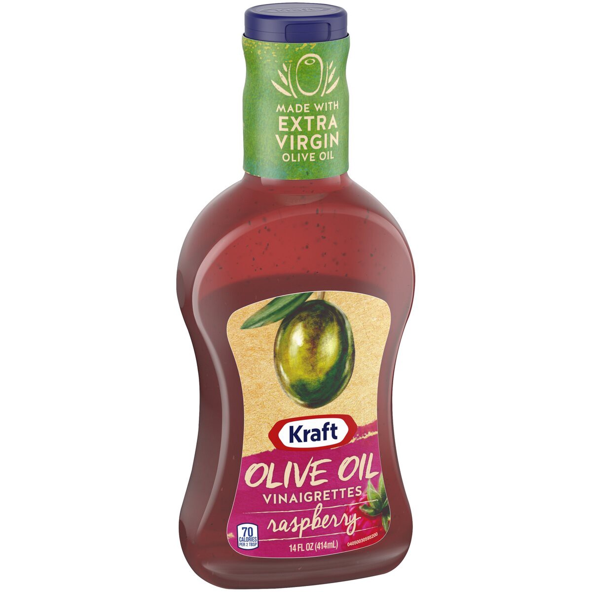 slide 4 of 6, Kraft Sweet Raspberry Vinaigrette Salad Dressing, 14 fl oz Bottle, 14 fl oz