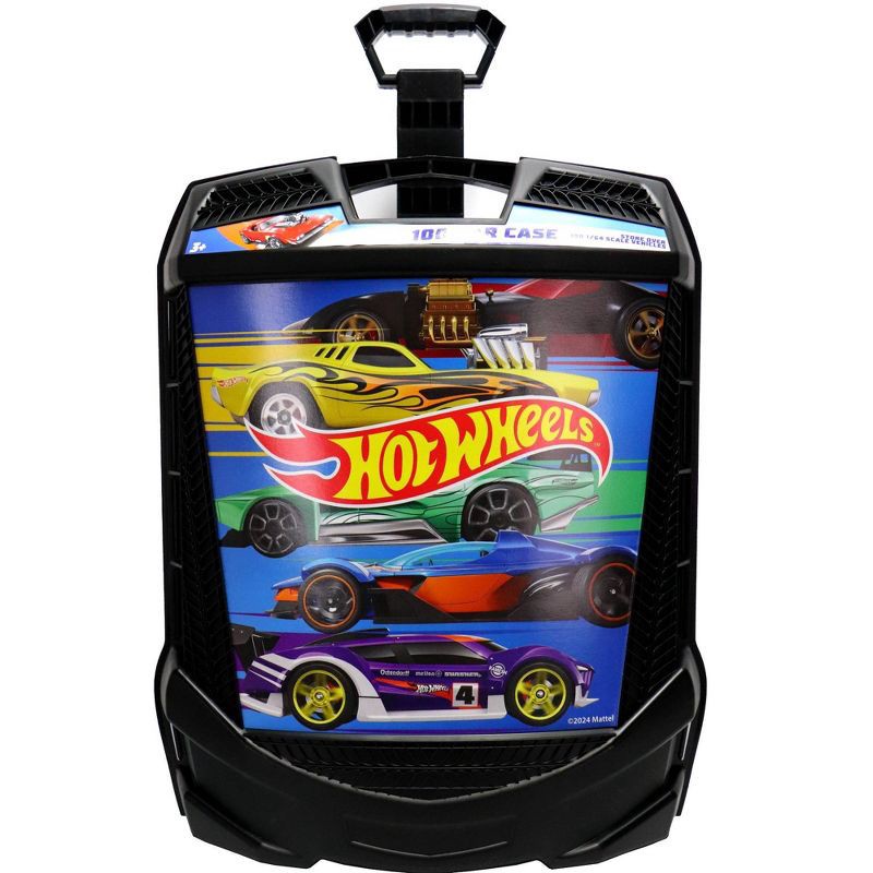 slide 2 of 10, Hot Wheels 100 Car Case, 1 ct