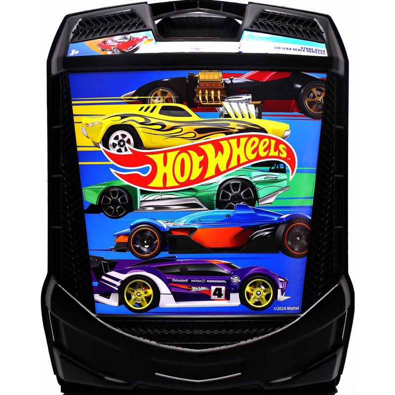 slide 1 of 10, Hot Wheels 100 Car Case, 1 ct