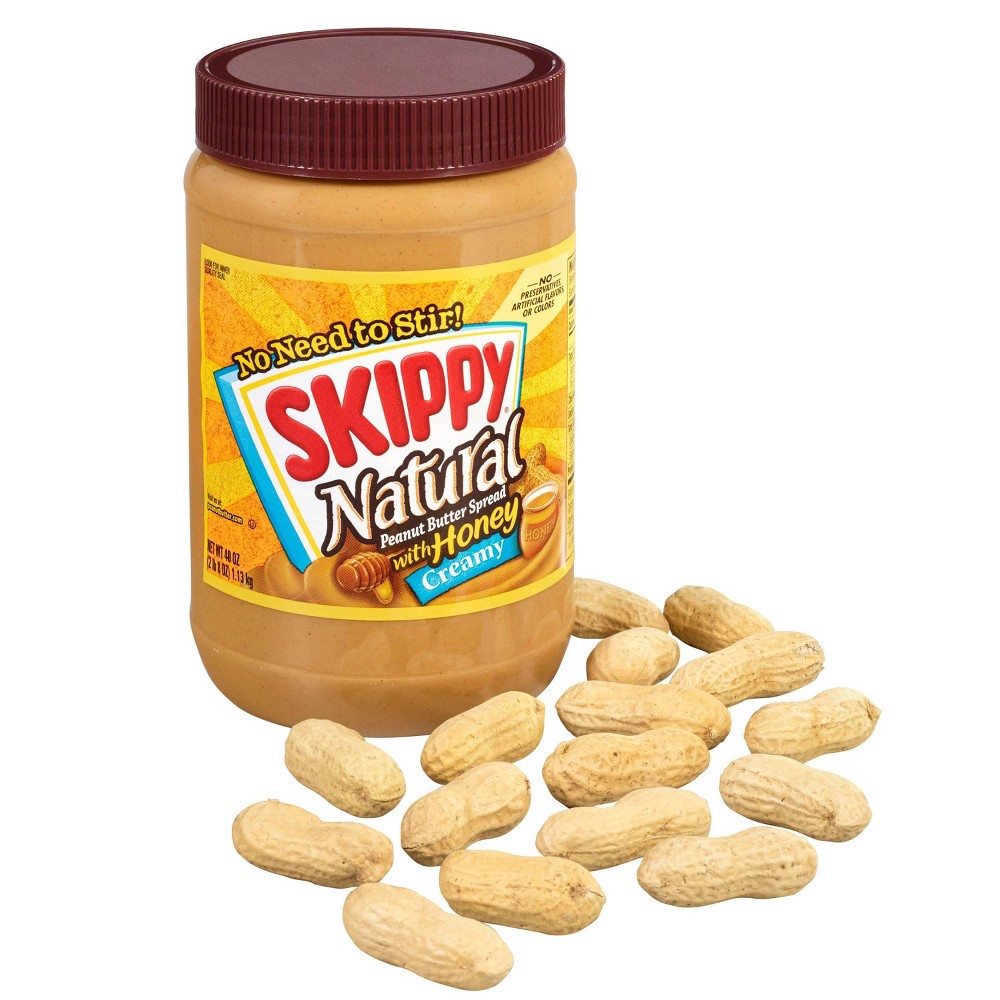 Skippy Natural Peanut Butter Spread w/ Honey 40oz 40 oz Shipt