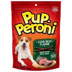 Pup-Peroni Lean Beef Flavor Chewy Dog Treats - 5.6oz