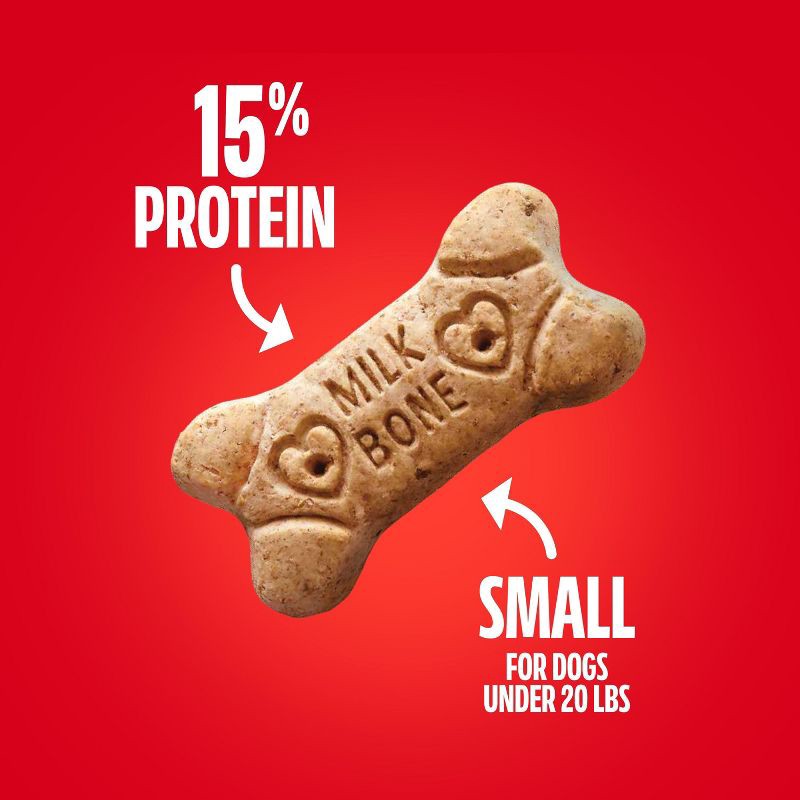 slide 5 of 10, Milk-Bone Original Beef Flavor Biscuits Dog Treats - Small -24oz, 24 oz