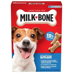 Milk-Bone Original Beef Flavor Biscuits Dog Treats - Small -24oz