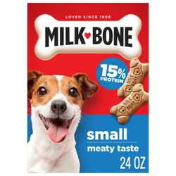Milk-Bone Crunchy Small Original Beef Flavor Dog Treats - 24oz