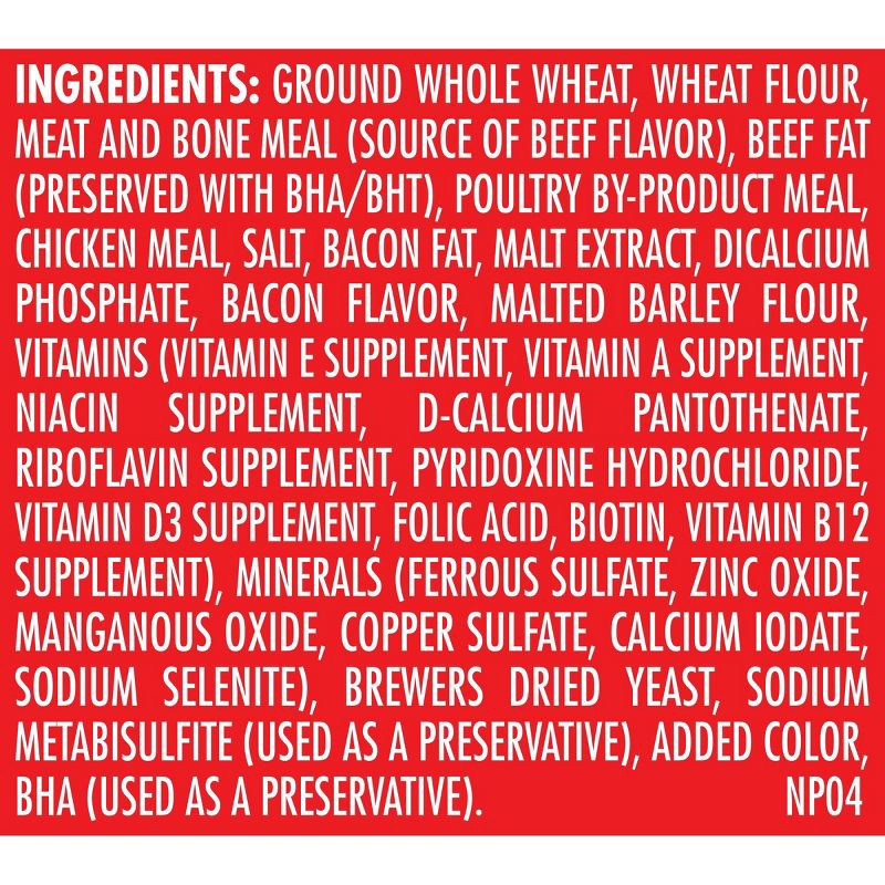 slide 7 of 8, Milk-Bone Original Mini Dog Treats Biscuits with Beef, Chicken & Bacon Flavor Snacks - 15oz, 15 oz