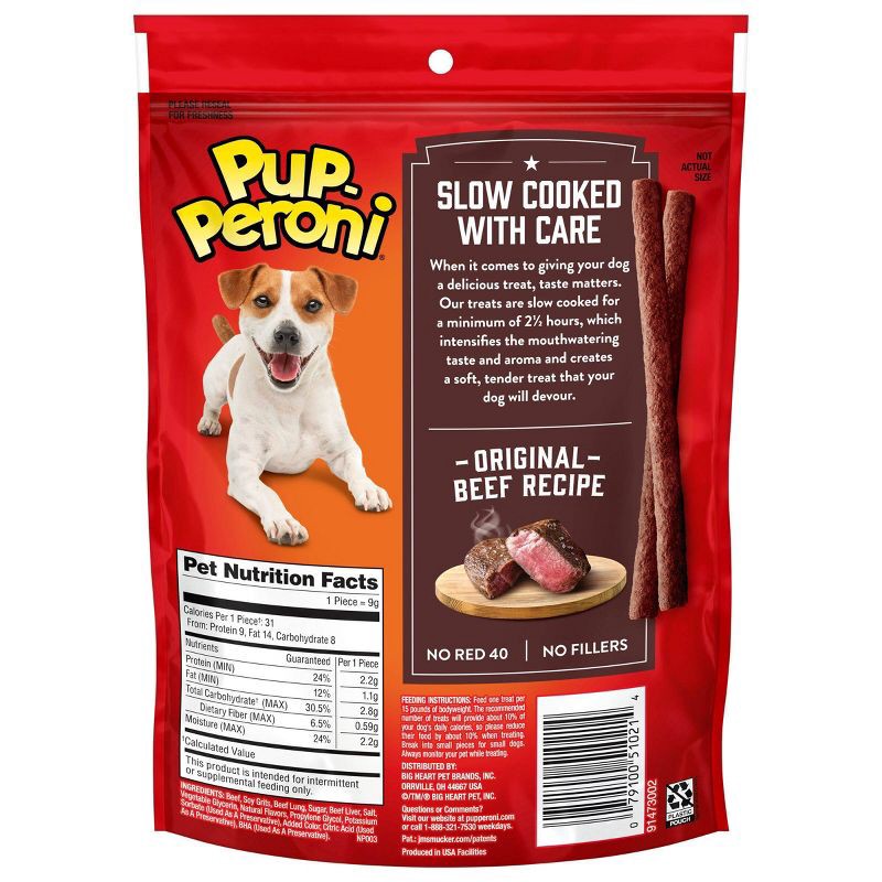 slide 2 of 7, Pup-Peroni Beef Flavor Dog Treats - 5.6oz, 5.6 oz