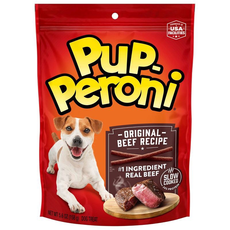 slide 1 of 7, Pup-Peroni Beef Flavor Dog Treats - 5.6oz, 5.6 oz