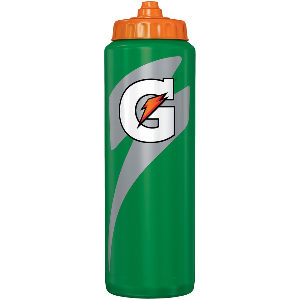 slide 1 of 1, Gatorade Squeeze Water Bottle - Green, 28 oz