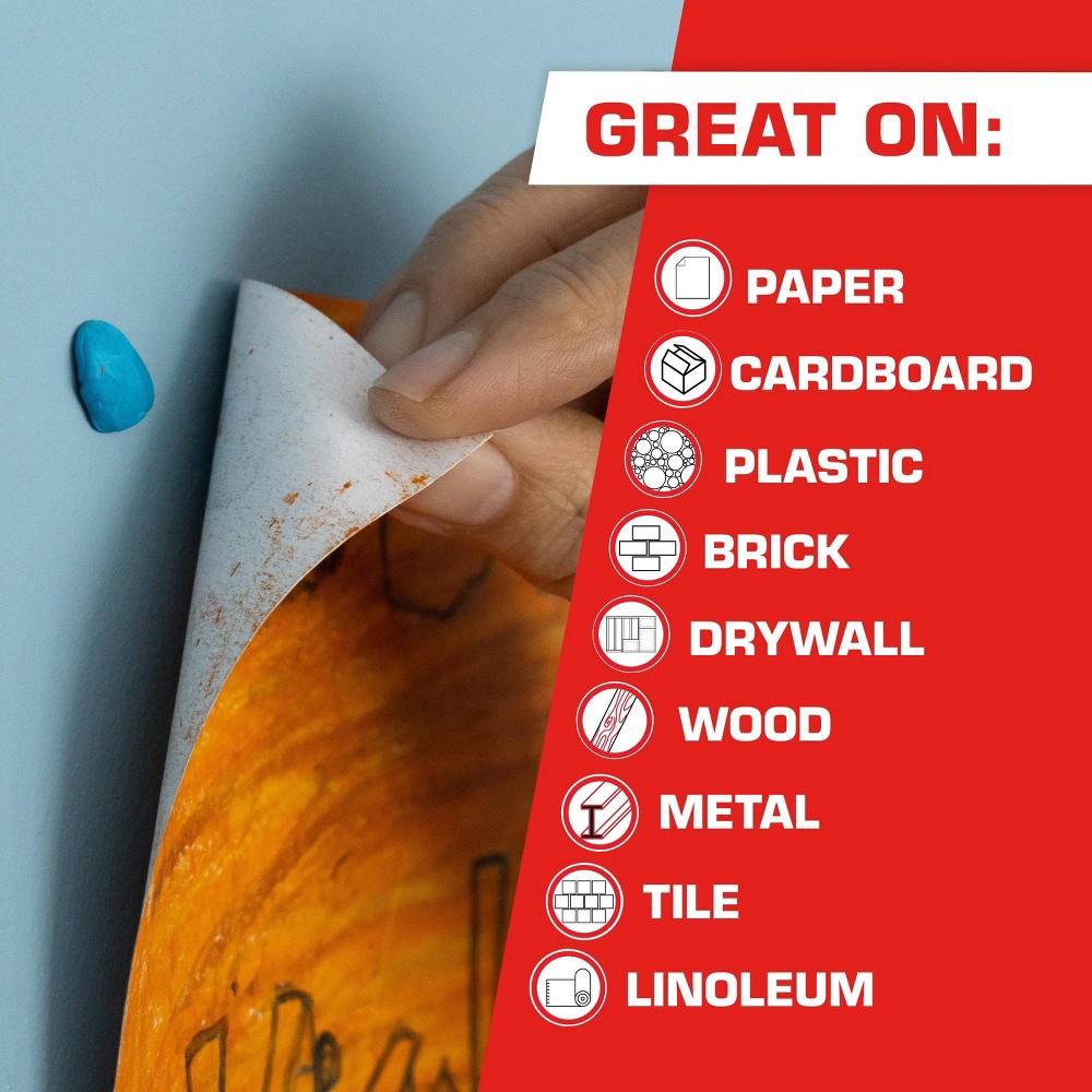 slide 2 of 4, Loctite 2oz Mounting Putty, 2 oz