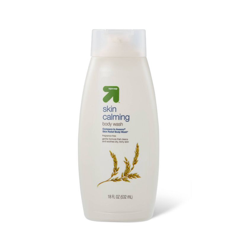 slide 1 of 4, Fragrance Free Soothing Body Wash - 18 fl oz - up&up™, 18 fl oz