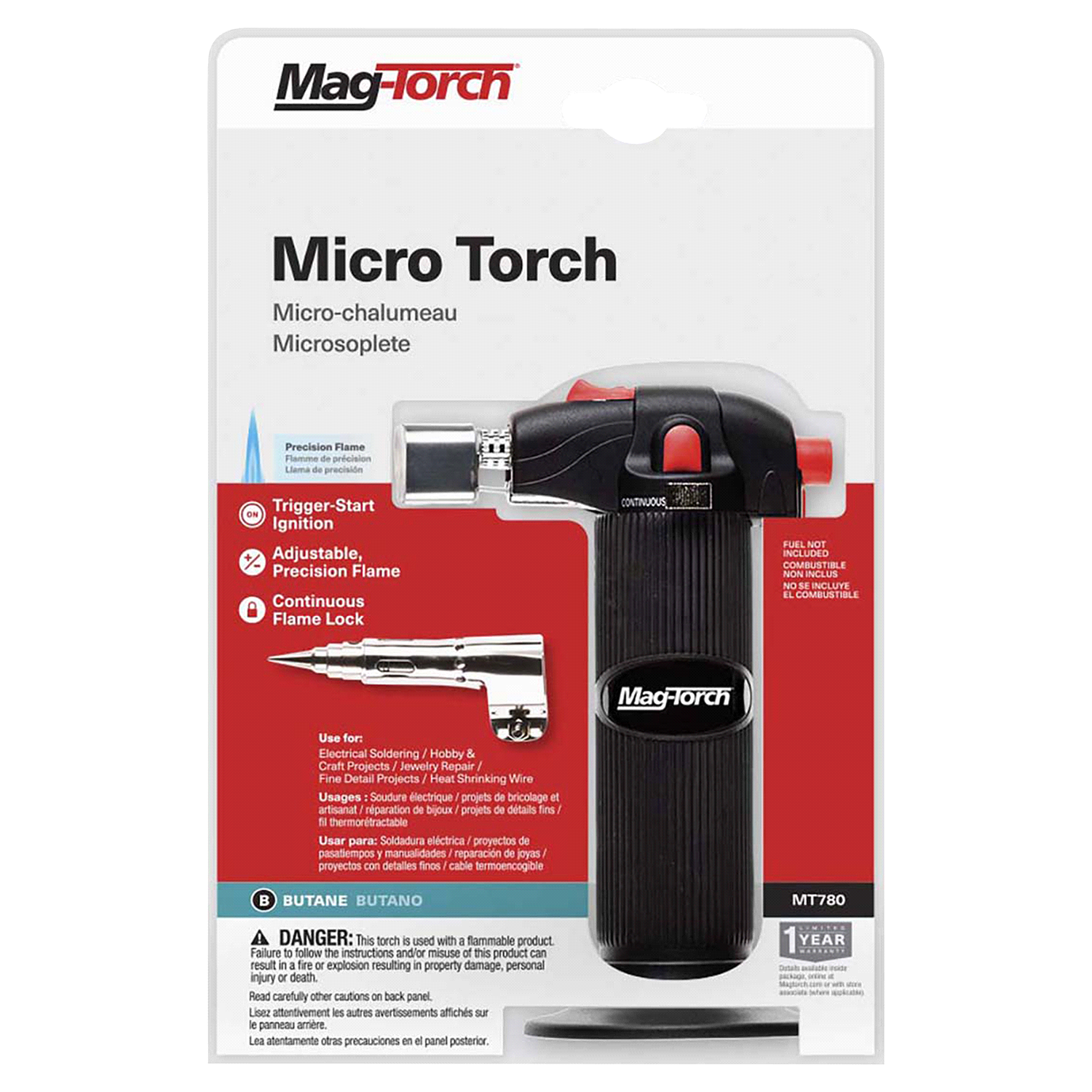 slide 1 of 4, MAG TORCH MagTorch MT780 Micro Torch, 1 ct