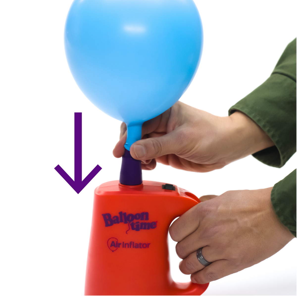 slide 8 of 8, Balloon Time Electric Multi Purpose Air Inflator, 1 ct