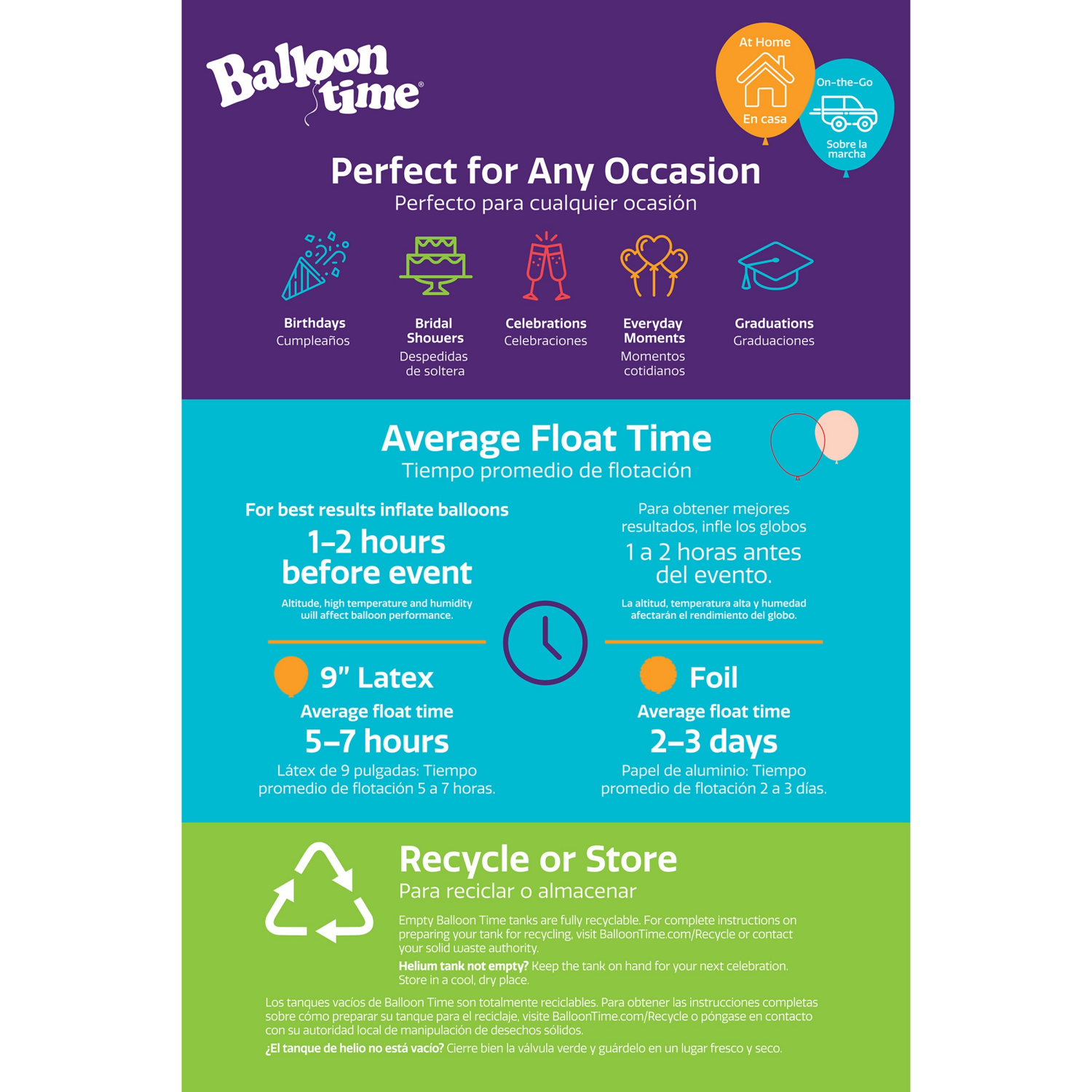 slide 5 of 8, Balloon Time Jumbo Helium Kit 1 ea, 1 ct