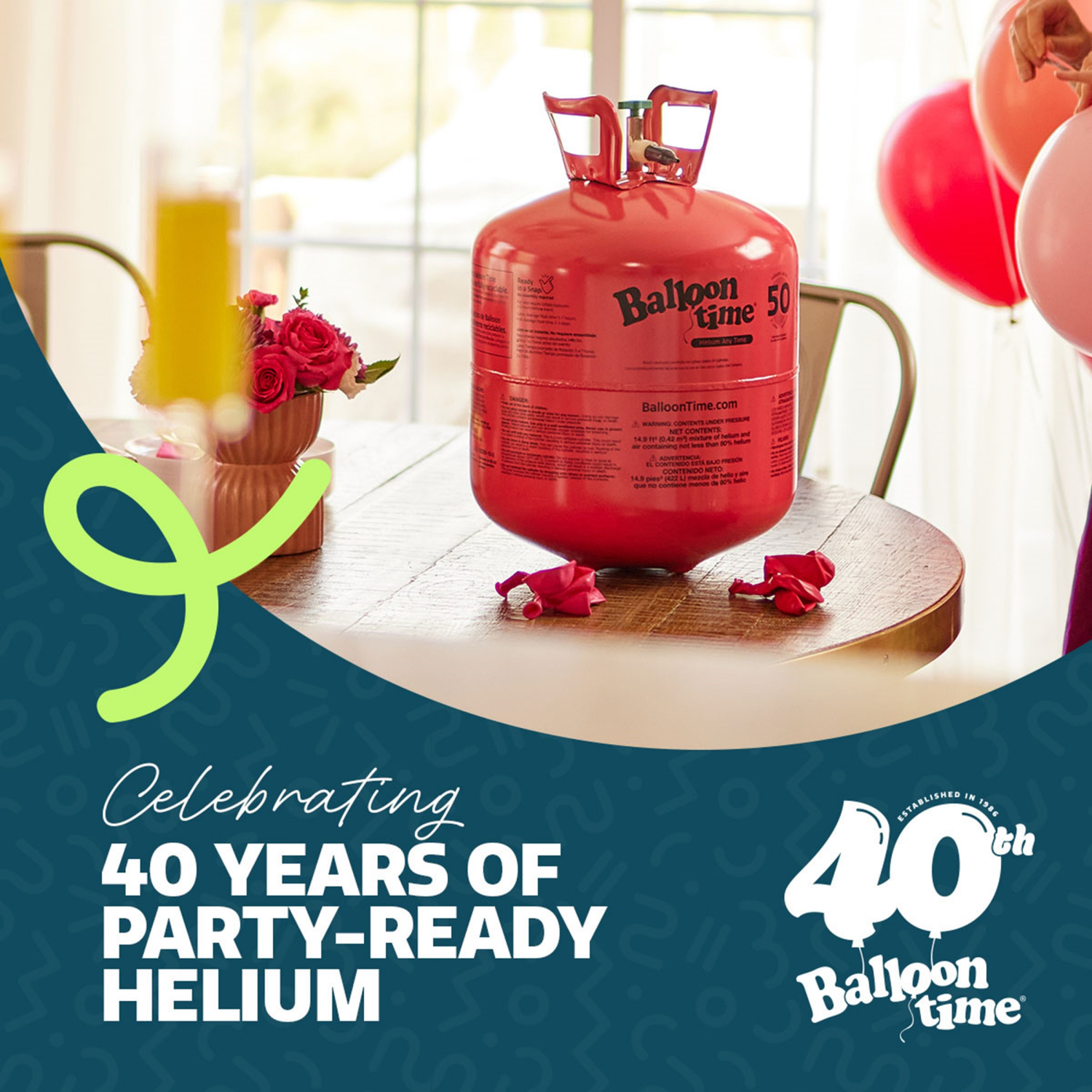 slide 7 of 8, Balloon Time Jumbo Helium Kit 1 ea, 1 ct