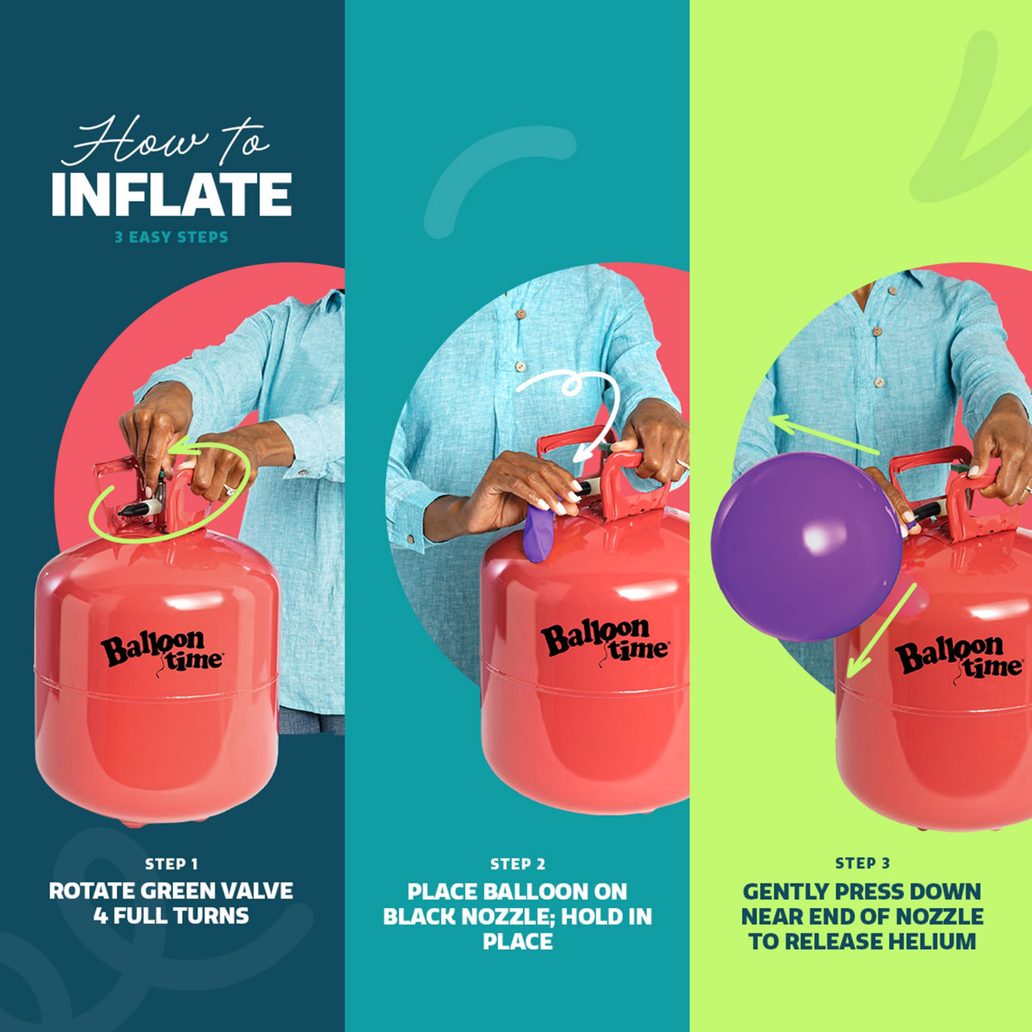 slide 8 of 8, Balloon Time Jumbo Helium Kit 1 ea, 1 ct
