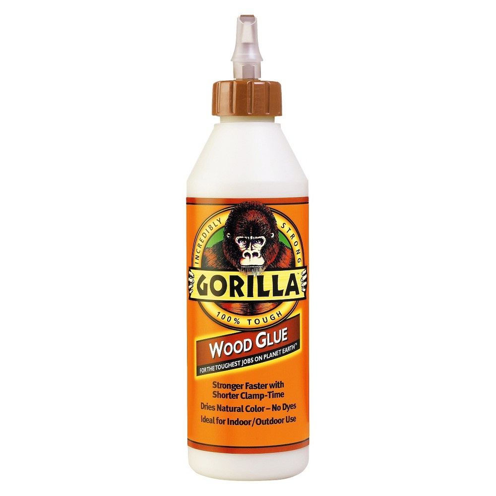 slide 5 of 5, Gorilla Wood Glue, 8 oz