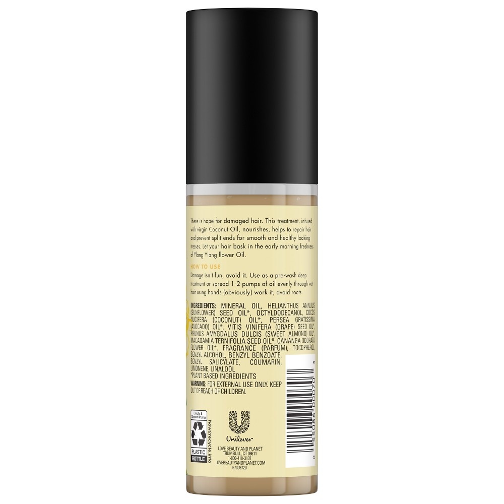 slide 2 of 4, Love Beauty & Planet Hope & Repair Oil, 4 fl oz