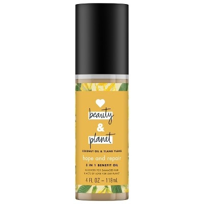 slide 1 of 4, Love Beauty & Planet Hope & Repair Oil, 4 fl oz