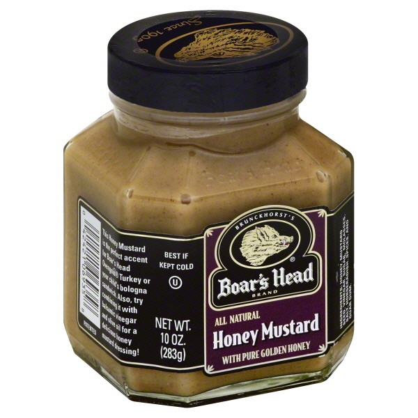 slide 1 of 1, Boar's Head Honey Mustard, 10 oz