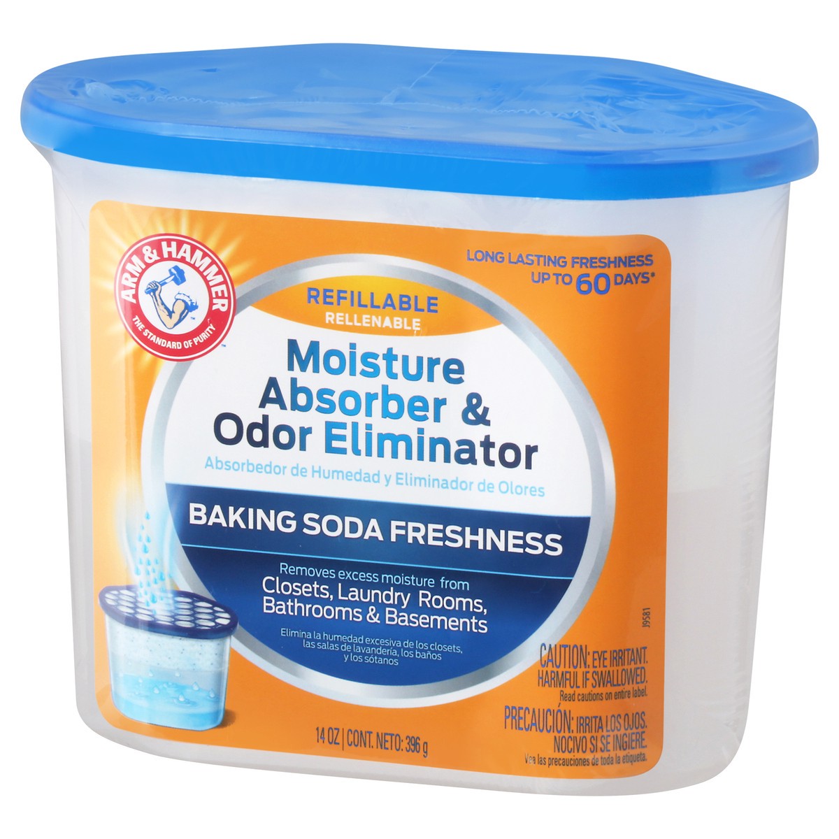 slide 3 of 9, ARM & HAMMER Freshness Baking Soda Moisture Absorber & Odor Eliminator 14 oz, 14 oz