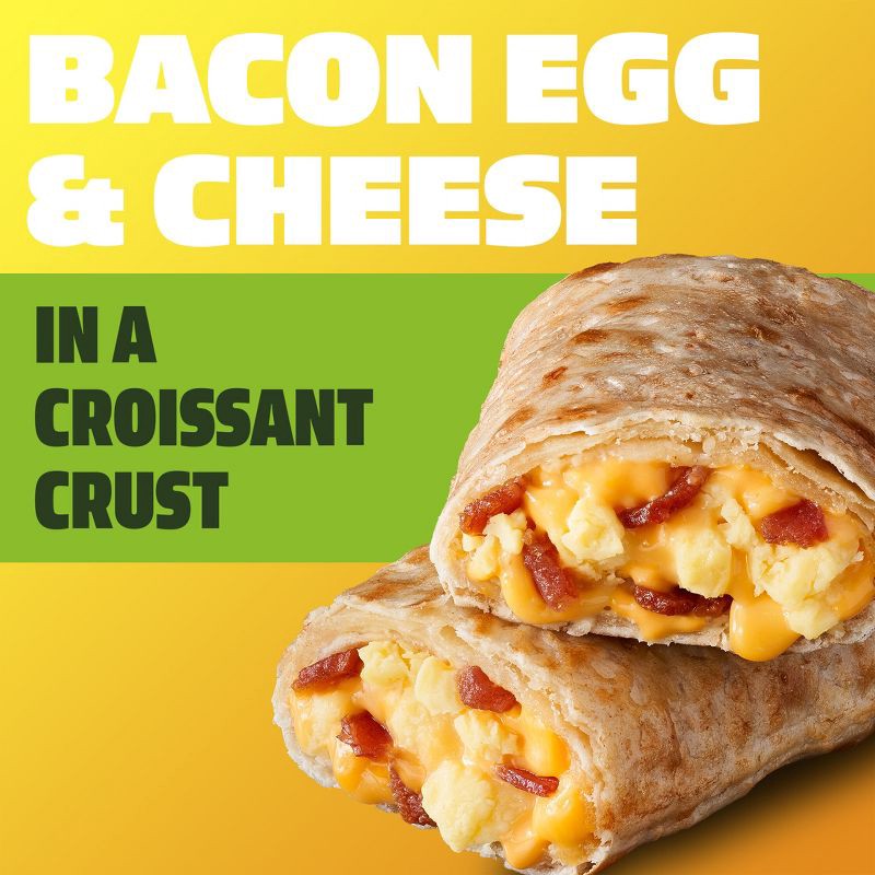 slide 3 of 12, Hot Pockets Bacon Egg & Cheese Frozen Snacks with Croissant Crust - 2ct/8.5oz, 2 ct; 8.5 oz